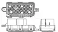 Szabályozó, belsőtér ventilátor - Mahle