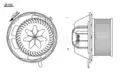 Utastér ventilátor - Mahle