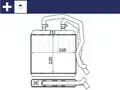Hőcserélő, belső tér fűtés - Mahle