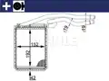 Hőcserélő, belső tér fűtés - Mahle