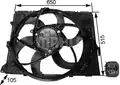 Ventilátor, vízhűtő - Mahle