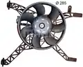Ventilátor, vízhűtő - Mahle