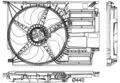 Ventilátor, vízhűtő - Mahle
