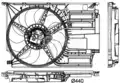 Ventilátor, vízhűtő - Mahle