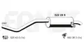 Kipufogódob, hátsó - ERNST
