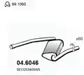 Kipufogódob, középső - Asso