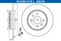 DISK PLOA RENAULT 24.0108-0119.1 ZAD.CLIO V 19->D260/8 - ATE