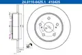DISK PLOA TOYOTA 24.0110-0425.1 ZAD.COROLLA 1.8 HYBRID 18->D274/10 - ATE