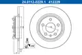 DISK PLOA VOLVO 24.0112-0229.1 ZAD.XC40 D3 17->D280/12 15""KOTA - ATE