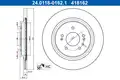 DISK PLOA HYUNDAI 24.0118-0162.1 ZAD.SANTA FE IV 18->D314/18 EL.PARK - ATE