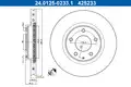 DISK PLOA MAZDA 24.0125-0233.1 PR.MAZDA 3,CX-30 2.0 M HYBRID 18->D295/25 - ATE
