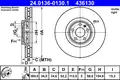 ATE féktárcsa, jobb - ATE