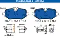 DISK PL BMW 13.0460-2664.2 ZAD.X1 (U11),X2 U10 SDRIVE 18 D 22-> - ATE