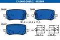DISK PL KIA 13.0460-2669.2 ZAD.SPORTAGE V,TUSCON  20->EL.RU. - ATE