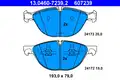 Első Fékbetét - ATE