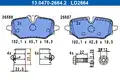 DISK PL BMW 13.0470-2664.2 ZAD.X1 (U11),X2 U10 SDRIVE 18 D 22->CERAMIC - ATE