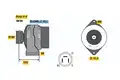 Háromfázisú Generátor - Bosch