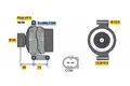 BX háromfázisú generátor - Bosch
