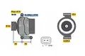 BX háromfázisú generátor - Bosch