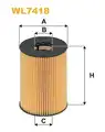Olajszűrő betét - Wix Filters