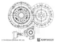 SPRZGO KPL. CITROEN BERLINGO/C3/C4/DS3/DS4/DS5 1,6 BLUEHDI 13- - Blue Print