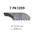 Hosszbordásszíj - DT