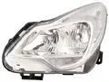 Fényszóró H7/H1 jobb, króm házas (motorral) DEPO - Alkar