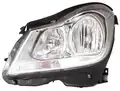 Fényszóró króm házas H7/H7 bal (motorral - Alkar