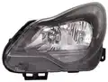 Fényszóró H7/H1 jobb, fekete h. (motorral) DEPO - Alkar