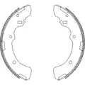 254/52 fékpofa L300 - Woking