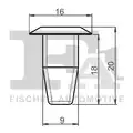 Patent, dísz-/védőléc - FA1
