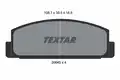 Fékbetét Q1166 - Textar