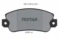 Textar fékbetét - Textar
