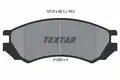 Textar fékbetét - Textar