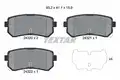 Fékbetét Készlet - Textar