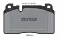1020202 FÉKBETÉT - Textar