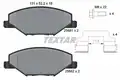 Első Fékbetét - Textar