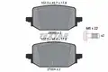 KLOCKI HAM. RENAULT T. KANGOO 1,3/1,5 DCI 21- - Textar