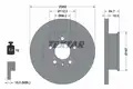 Féktárcsa - Textar