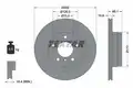 Féktárcsa - Textar