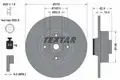 Féktárcsa - Textar