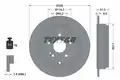 Féktárcsa - Textar