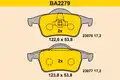Hátsó Fékbetét - Barum