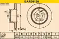 Féktárcsa - Barum