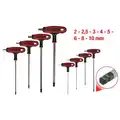 ERGO+ T-handle hex key wrench set,  6pcs - KS Tools
