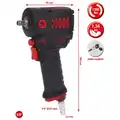 Ütvecsavarozó (sűrített levegő) - KS Tools