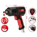 Ütvecsavarozó (sűrített levegő) - KS Tools