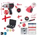Ütvecsavarozó-készlet (sűrített levegő) - KS Tools