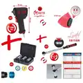Ütvecsavarozó-készlet (sűrített levegő) - KS Tools