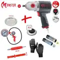 Ütvecsavarozó-készlet (sűrített levegő) - KS Tools
